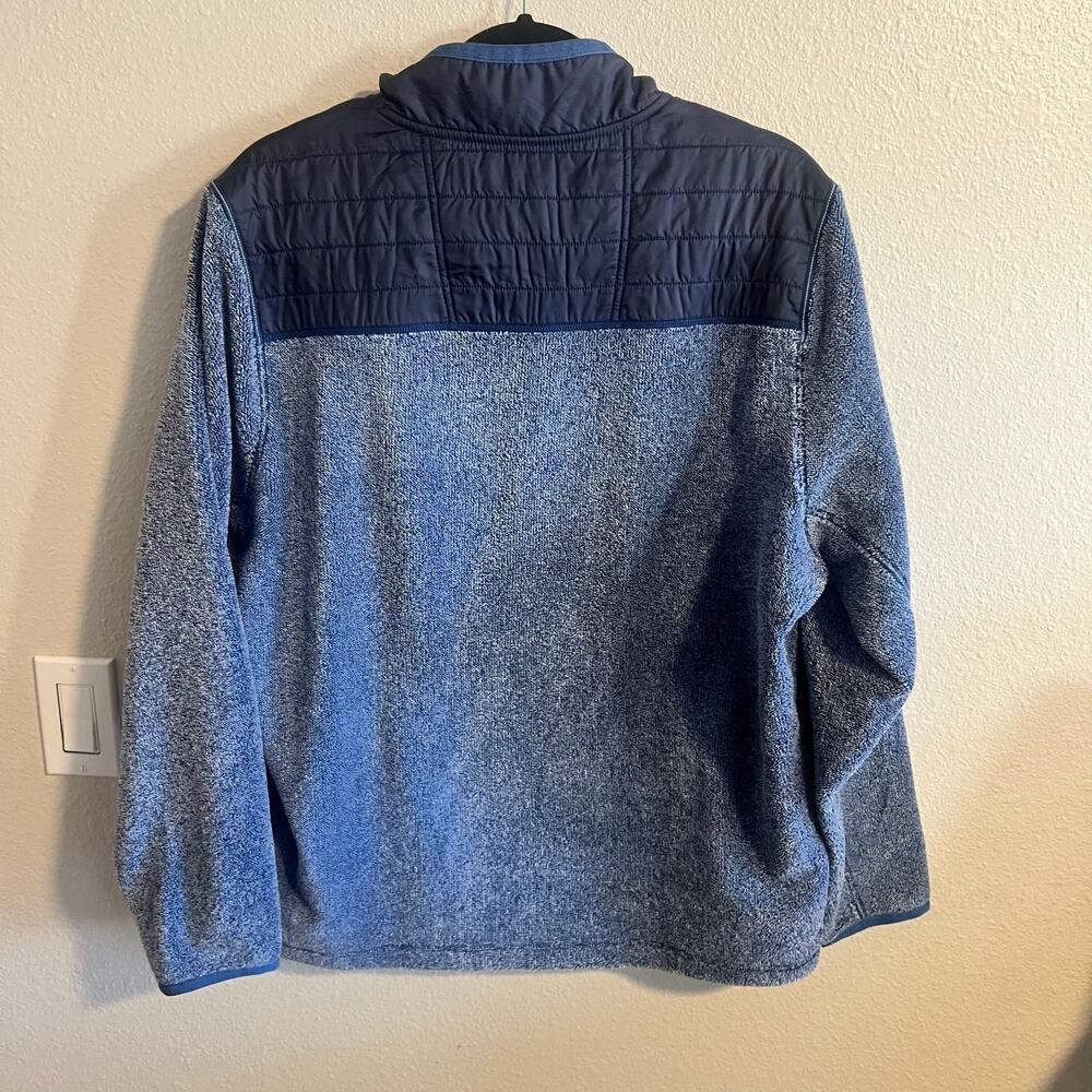 Tommy Bahama Cascade Cozy Pullover Blue Plush Size M - Picture 5 of 6